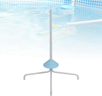 Stainless Steel Pool Filter Cleaner Tool,Rotary Cartridge Cleaning System for Swimming Pools Heavy Duty Filter Maintenance Stand with Adjustable Base