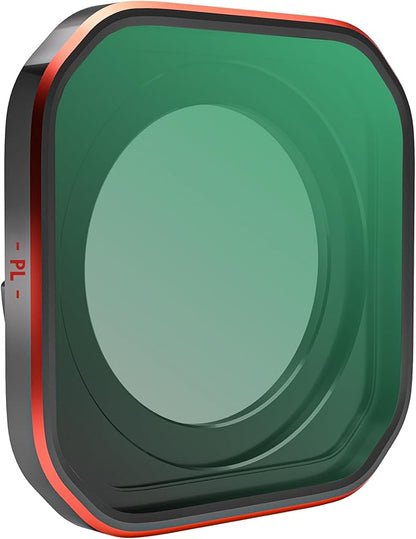 PL Polarizing Filter for Insta360 Ace Pro2, Circular Polarizer Lens Eliminates Glare & Reflections, Enhances Color Saturation for Water & Sky, HD Multi-Coated Glass