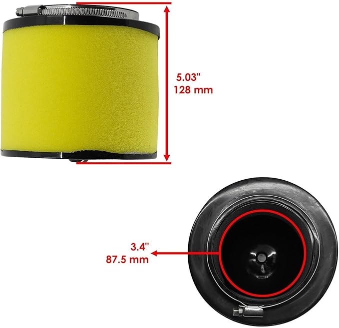 Generic Replacement Air Filter Cleaner For Honda Rancher 420 TRX420FM2 4X4 EPS 2014-2016