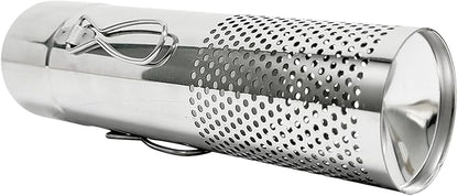 SoloWilder Wood Stove Pipe 2.36" Spark Arrestor Stovepipe Rain Cap Stainless Steel Chimney Tube Filter Screen