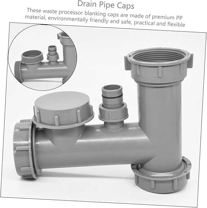 DOITOOL 12pcs Pp Drain Caps for Kitchen and Bathroom Sink Caps Inner Easy Installation Essential Household Accessory