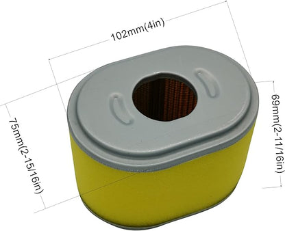YAMAKATO AFZE18 GX160 GX200 Air Filter for Honda and Clones GX120 Predator Hemi 212 60363 Coleman Ct200u Bt200x MB165 MB200 159cc 196cc 212cc 17210-ZE1-505