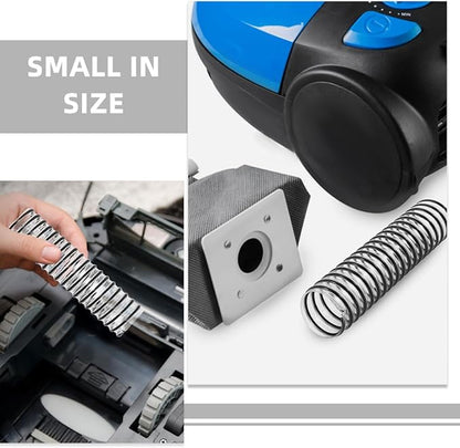 NUOBESTY Vacuum Cleaner Replacement Hose and Waste Tube for V1/vh1704, 2pcs Vacuum Attachment Hose with Soft Electric Brush Connector for Indoor Cleaning