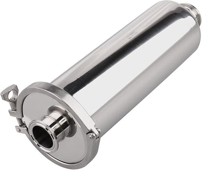 DERNORD 1.5 Inch Tri-Clamp Filter - SS304 Sanitary Fittings Inline Straight Strainer with 60 Mesh Stainless Screen