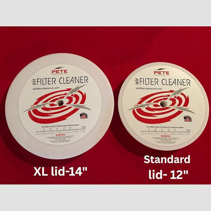 Air Filter Cleaner XL Extra Large Tool kit Cleans 6-14" Filters. Heavy Duty Tool to Clean dust Collection Units in Manufacturing.