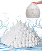 VEVOR Pool Filter Balls for Sand Filter, 4.6 lbs, Filter Balls Replace Pool Filter Sand, Reusable Polyester Fiber Filter Media Balls with Wash Bag, for Swimming Pool Above Ground Pool Aquarium Tank
