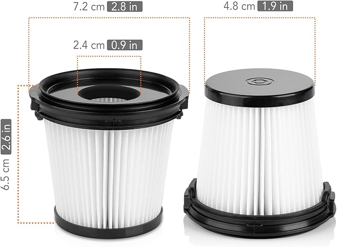 3 Pack IW3511 Handheld Vacuum Pre-Motor Filter For Shark IW3511 IW1120 IW1111 Detect Pro Lightweight Cordless Stick Vacuum Cleaner BU3521, BU3120, BU3520C