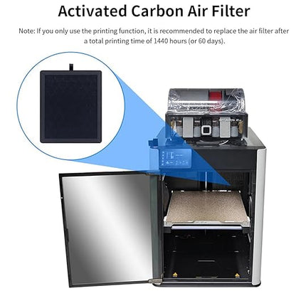 Filter for Bambu Lab H2D 3D Printer Filament Purifier Activated Carbon Air Filter Lab H2D Filtration