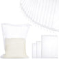 Shappy 15 Pcs 3 Sizes Aquarium Filter Mesh Bags 150 Micrometer Fine Filter Fish Tank Media Bags with Zipper for Activated Carbon Biospheres Ceramic Rings, 4 x 6 Inch, 7.9 x 6 Inch, 7.9 x 11.8 Inch