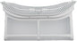 Dryer Filter Replacement for H0180200033, Lint Trap Accessory for Drying Machine to Capture Lint from Drum During Cycles, Long-Lasting and to Install Home Appliance Spare Part Compatibility
