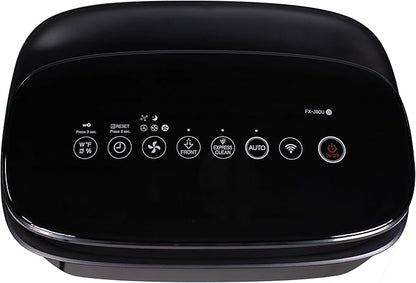 SHARP Smart Air Purifier for XL Rooms – Covers up to 2,430 sqft in one hour, Compatible w/Alexa, True HEPA Filter Air Purifier for Living Room, Dust, Smoke, Pollen - FXJ80UW