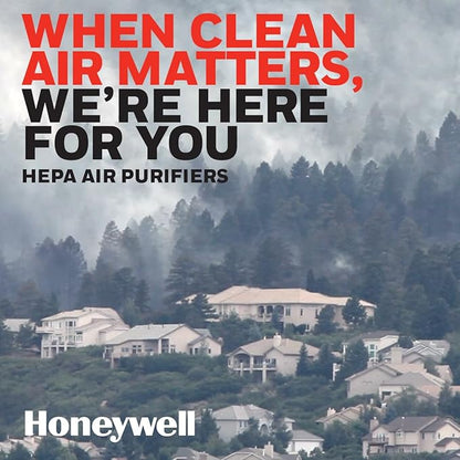 Honeywell HEPA Air Purifier Filter G, 1-Pack – for HPA030/HPA080 & HPA180 Series – Airborne Allergen Air Filter Targets Wildfire/Smoke, Pollen, Pet Dander, and Dust