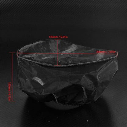 Air Filter Rain Sock Cover Dustproof Waterproof Air Filter Protective Cover Fit For Harley Touring FLHR FLHX Road King Street Glide Softail Sportster 883 Dyna (Style: B)