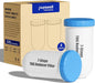 Purewell 0 TDS 7-Stage Water Filter Replacement for Zero Pitcher, Purewell SF series system, 200Gal Long-Lasting, NSF Certified to Reduce TDS, Total PFAS, Mercury& Heavy Metals, Chlorine (2 Pack)