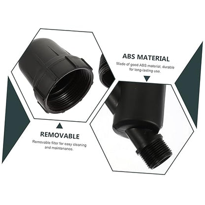 Toyvian Y Shape Irrigation Filter Mesh Water Saving Tool Durable Stainless Steel Design for Efficient Drip Irrigation Gardens and Farms