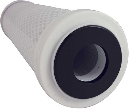 Tier1 5 Micron 10 Inch x 2.5 Inch | Whole House Carbon Block Water Filter Replacement Cartridge | Compatible with Pentek EP-10, 42-34373, 155531-43, CB-25-1005, MAXETW-975, Home Water Filter.