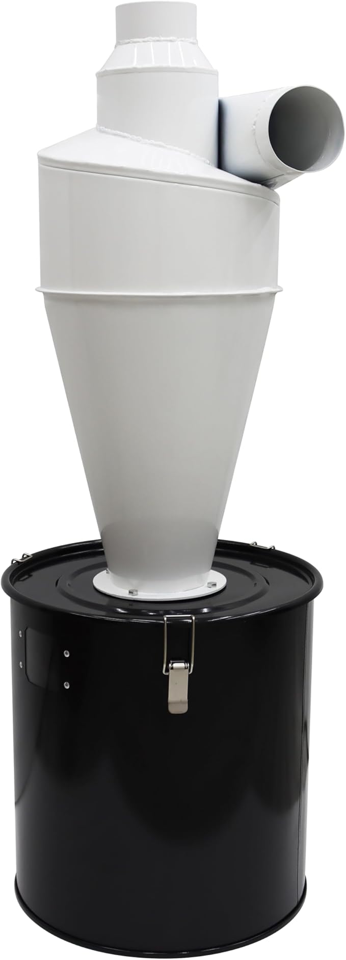 TECHTONGDA Cyclone Dust Separator 3.94inch Outlet for Vacuum Dust Collector Extractor Filter Woodworking with 13.2 Gallon Collection Drum