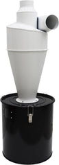 TECHTONGDA Cyclone Dust Separator 3.94inch Outlet for Vacuum Dust Collector Extractor Filter Woodworking with 13.2 Gallon Collection Drum