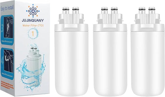 CTO1 Water Filter Replacement, Compatible with Brita Hub Instant Powerful Countertop Water Filter Device, Lasts Six Months or 120 Gallons, Replace Filter Model Number CTO1 (3-Pack)