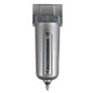 F706 3/4" in Line Compressed Air Moisture Water Filter Trap - for THB Compressors Parts Replacement F706N - Leak Proof Air Line Filter/Air Moisture Filter Separator - 225 PSI 2.7 oz Silver