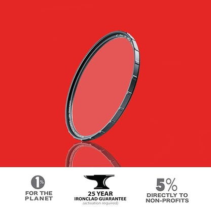 Breakthrough Photography X2 UV 49mm, MRC8, Nanotec, Ultra-Slim Aluminum Frame, Weather-Sealed, 25 Year Support, Lens Cloth Included