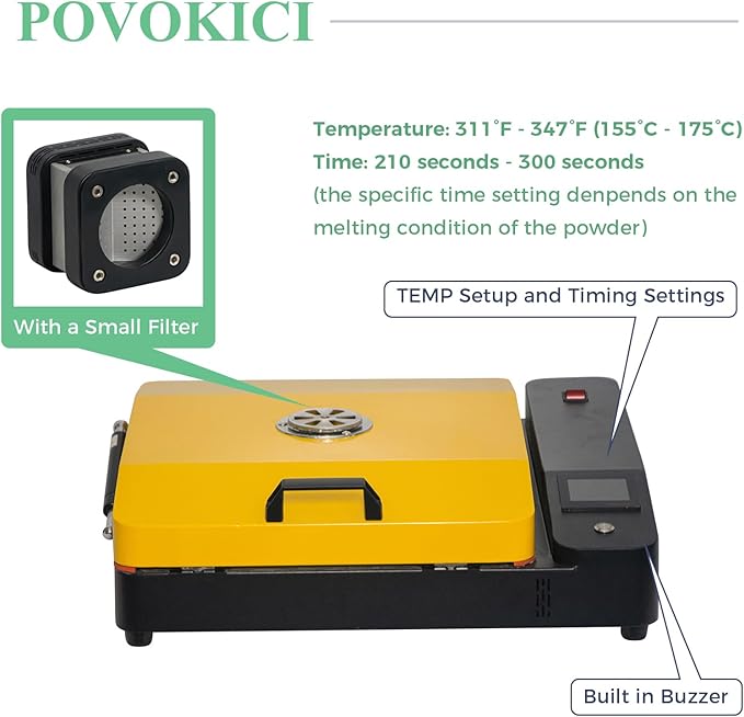 A3 DTF Oven with a Small Filter Direct to Film Transfer Oven 11.8in x 17in With Temperature Control Pro DTF Oven Curing Transfer Film