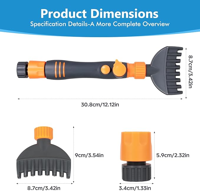 Pool Cartridge Filter Cleaner, Spa Filter Cleaner for Hot Tub Pool, Sturdy & Durable Comb Pool Filter Cartridge Cleaning Tool for Hot Tub, Clears Leaves, Debris, Filter Cartridge for Pool
