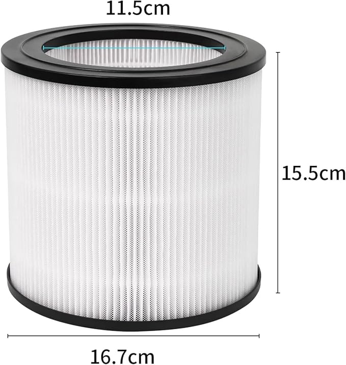 Air Filter, Compatible For Philips, Air Purifiers AC0950/10 AC0951/13 AC0820/10 AC0830 AC0650/10 AC0651/10 AC3210 AC3220 AC4220(FY0194)