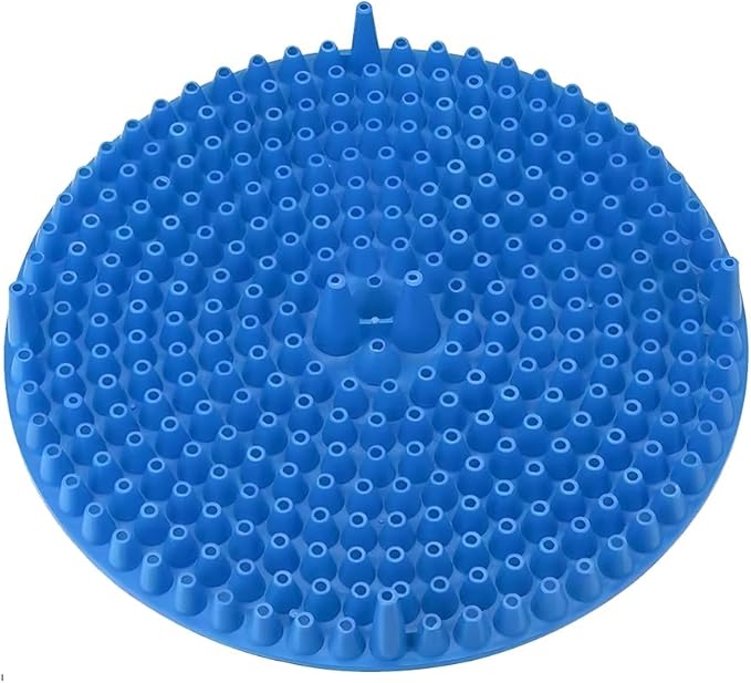 Bullet Car Wash Bucket Grit Trap Inserts, Vehicle Detailing Wash Filter for Remove Dust and Dirt, Automotive Cleaning Tool Fits 12 Inch Diameter Bucket, Universal for SUV RV Truck (Blue)
