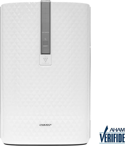 SHARP Air Purifier with Humidifier Combo – Covers up to 1,230 sqft in one hour, True HEPA Filter Air Purifier for Medium Rooms, Home Nursery, Dust, Smoke, Pollen - KC850U