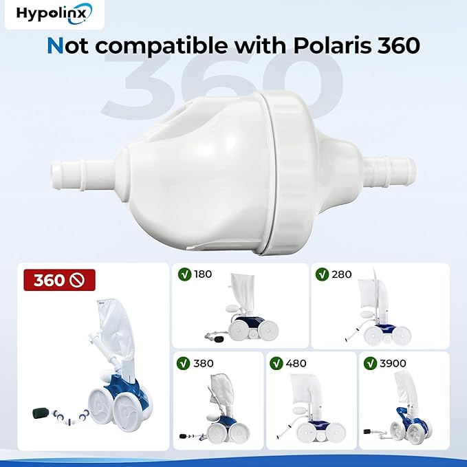 Upgraded Polaris G52 Backup Valve Replacement Kit for Polaris Pool Cleaner 280, 180, 380, 480, with High-Strength Gears and Crack-Resistant Case Kit for Polaris Pool Cleaner