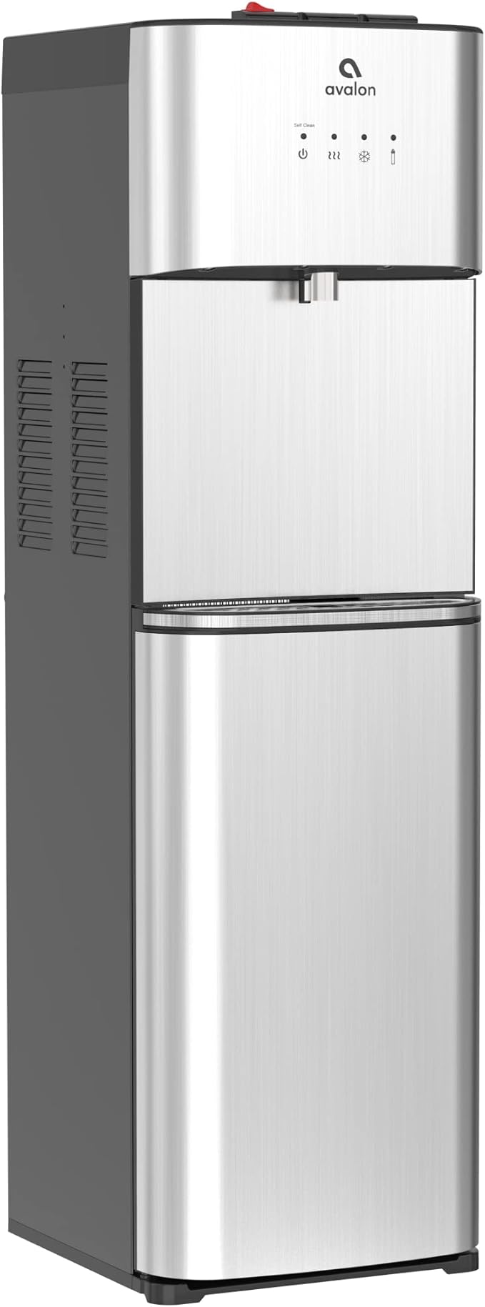 Avalon Self Cleaning Bottleless Water Cooler Water Dispenser - 3 Temperature Settings - Hot, Cold & Room Water, Durable Stainless Steel Cabinet, NSF Certified Filter- UL Listed