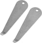 AUNMAS 3pcs Portafilter Basket Pry Removal Tool, Stainless Steel Ergonomic Design Quick Easy Cleaning Filter Basket Remover for Home Coffee Brewing