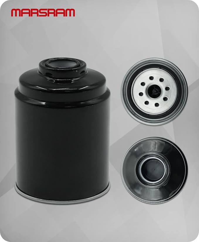 Marsram Fuel Filter Water Separator Set Fits for 2013 2014 2015 2016 2017 2018 Dodge Ram 2500 3500 4500 5500 6.7L Cummins Diesel Turbo Engines, Replace 68197867AA, 68157291AA, 68065608AA