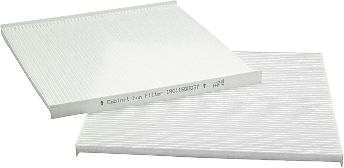 5-Pack BAIZHIHUA 18611600037 Cabinet Fan Filter Compatible with 4th Generation Filterfans PFF60000, PF 6x.000, PFA 60.000 Light Grey, Nema Type 12 Protection IP55, Filtermat Material