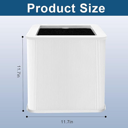 2-Pack Premium Filter Replacement Compatible with 211+ Air Purifier, 2-in-1 Replacement Filter
