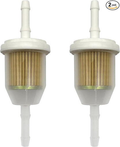 Universal 1/4" 5/16" Inline Fuel Filter AM116304, 25 050 22-S, GY20709 for John Deere Kohler 120-436 71-5960 38666 149-2206-01 21541500 98021
