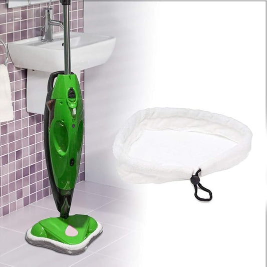 Electric Mops Scrubbers Tools Washable Microfiber Wet Pads Refills Dry Sweeping Cloths Heavy Duty Mop Replacement for Wet Dry Floor 2PCS Household
