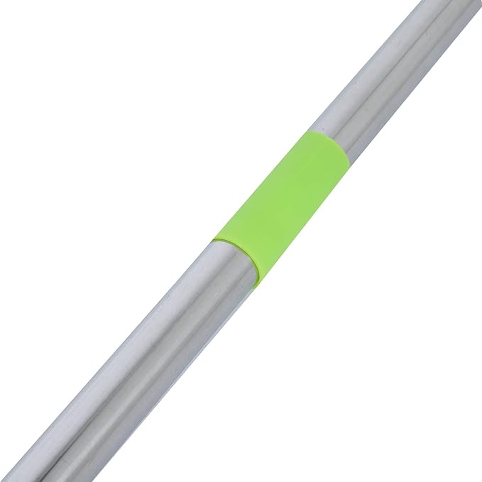 Multifunctional Broom, Telescopic Carpet Rake Rubber Pp 12.6in Brush Easy Wash Floor Carpet Broom for Pet Hair Dust Removal Tile Window Cleaner (Green)