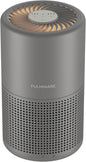FULMINARE Air Purifiers for Bedroom H13 True HEPA Air Filter, Quiet Air Cleaner With Night Light, Portable Small Air Purifier for Home, Office, Living Room (Gray)