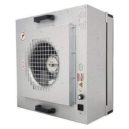 220V Vertical Laminar Dust Free Workshop with HEPA Filter, 23.62"×23.62" Aluminum Air Flow Clean Bench, Multi-Wing Centrifugal Fan, for Phone Repair Workshop, Laboratory Use