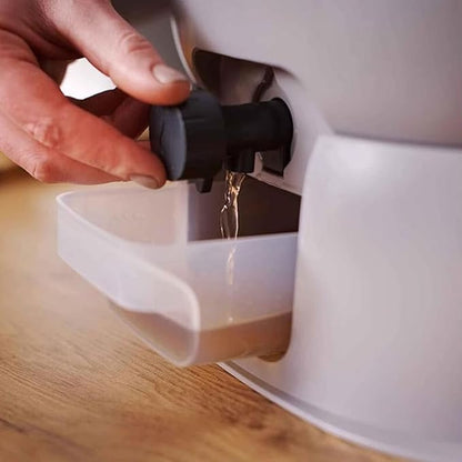 Indoor Compost Bins Compost Bucket Indoor Bokashi Composting System - Kitchen Compost Buckets with Faucet and Air Tight Seal Lid ,Practical Way to Collect All Your Organic Waste, with 1.1lbs of Compos