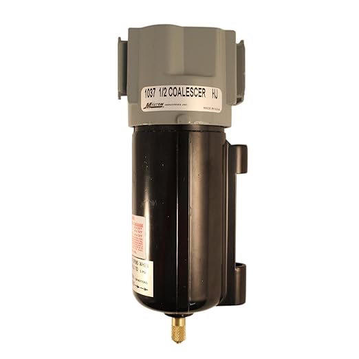 Milton 1037 1/2" NPT Metal FRL Coalescing Filter