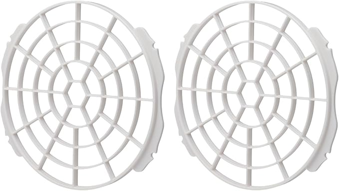 Portable Air Conditioner Filter Screen for Window Adapter, 13cm 15cm Exhaust Hose Net with for Insect and Dust Protection, for Easy Install AC Vent Cover, White(13cm)