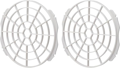 Portable Air Conditioner Filter Screen for Window Adapter, 13cm 15cm Exhaust Hose Net with for Insect and Dust Protection, for Easy Install AC Vent Cover, White(13cm)