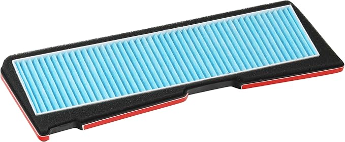 EPAuto Air Intake Filter + Grille Cover Replacement for Tesla Model 3 (2021-2025) / External Air Inlet Vent Compatiable, 12.5''L x 3.75''W