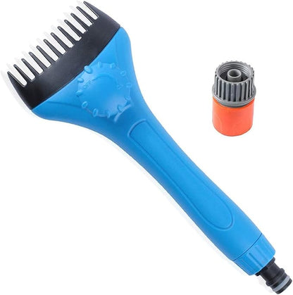 Wadoy Pool & Spa Filter Cartridge Cleaner Tool, Handheld Pool Filter Cleaning Tool Removes Debris and Dirt from Spa and Hot Tub Filters(with Adapter)