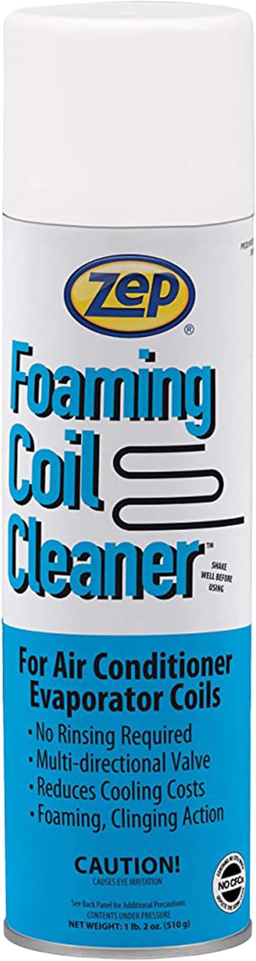 Zep Foaming Coil Cleaner - 20 oz (Case of 12) - 20201 - Professional Strength Quickly Cleans HVAC and AC Units