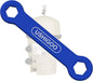 2in1 Drain Plug & Shell Nut Hand Wrenches for Compatible with Pentair Pool Filter - Easy Removal Tool Fits FNS Filters, Clean & Clear, Cartridge, Valve, Relief, Winterizing, Installation-Blue