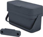 Joseph Joseph Compo Mountable Food Waste Caddy, Easy-Fill with Adjustable Air Vent Compost Bin, 4 Liters/1 Gallon, Graphite